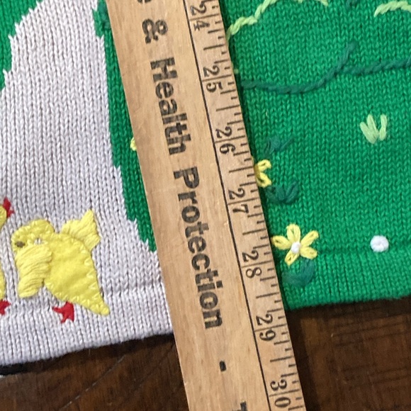 Quacker Factory lighthouse sailboat s/s sweater XL - Picture 10 of 11